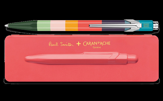 Kugelschreiber 849 PAUL SMITH mit Etui CORAL PINK limited Edition 849582