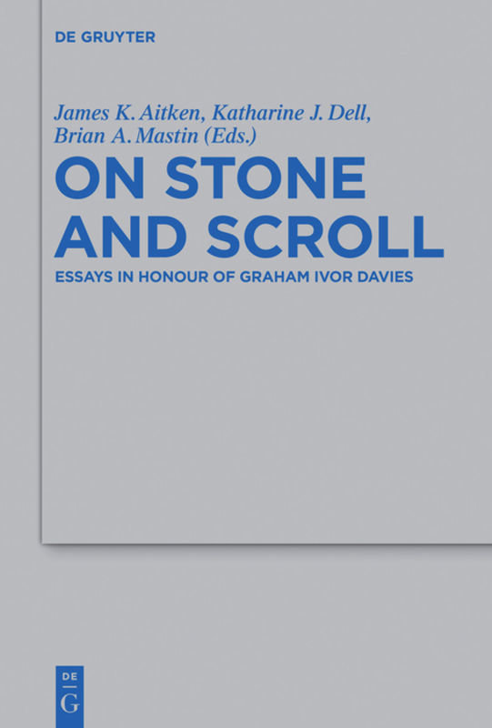 On Stone and Scroll