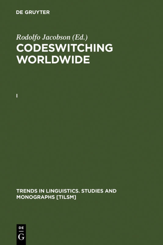 Codeswitching Worldwide. [I]