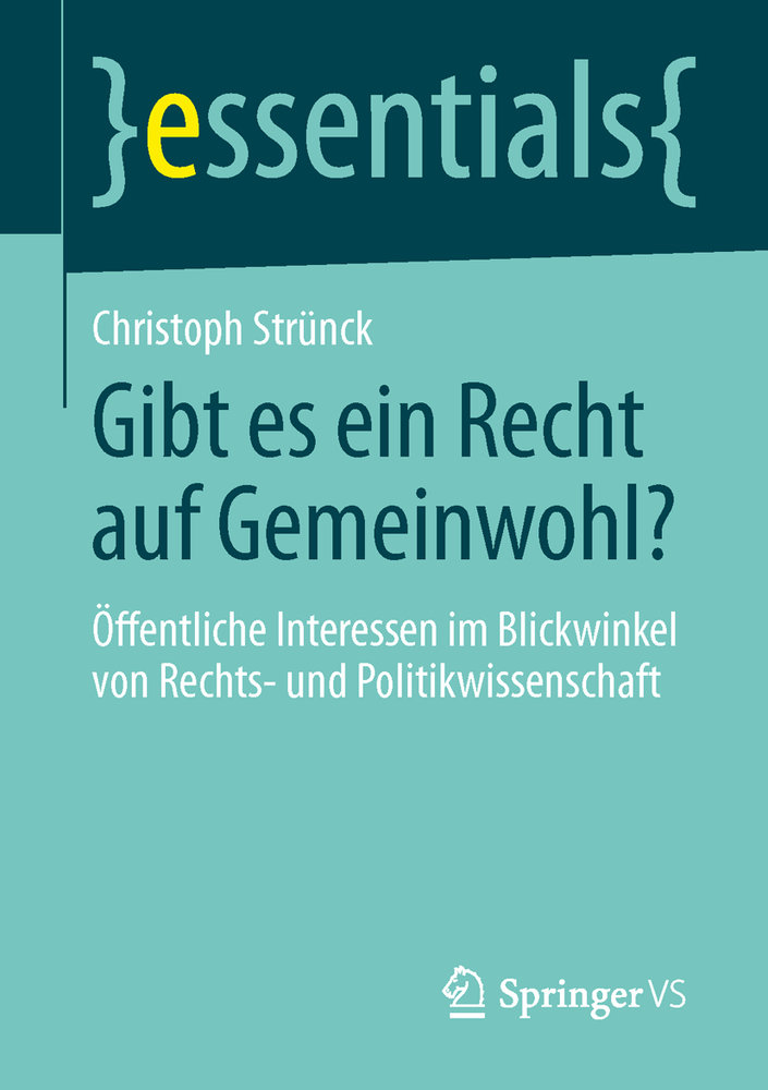 Gibt es ein Recht auf Gemeinwohl?