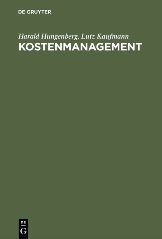 Kostenmanagement