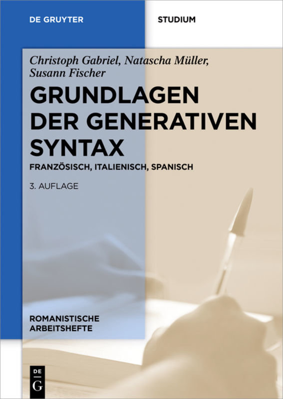 Grundlagen der generativen Syntax