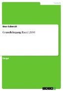 Grundlehrgang Excel 2000