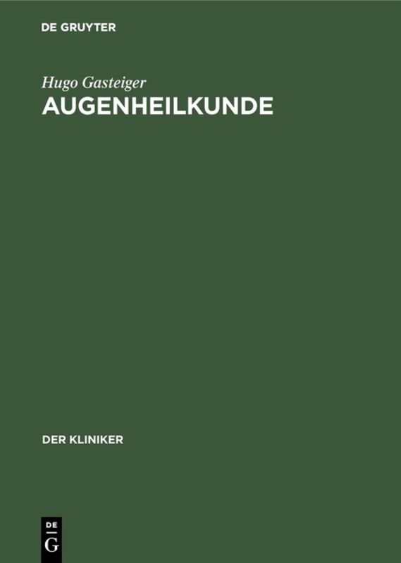 Augenheilkunde