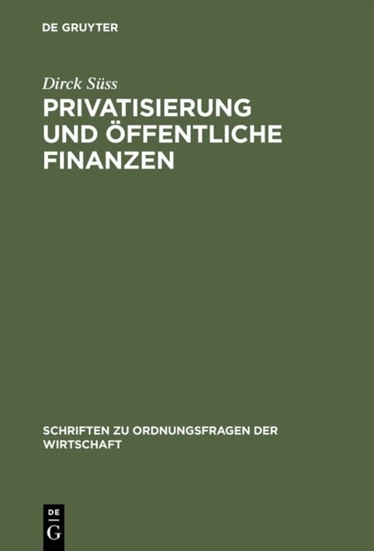 Privatisierung und öffentliche Finanzen