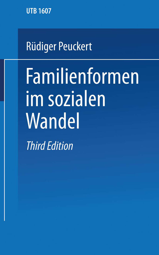 Familienformen im sozialen Wandel