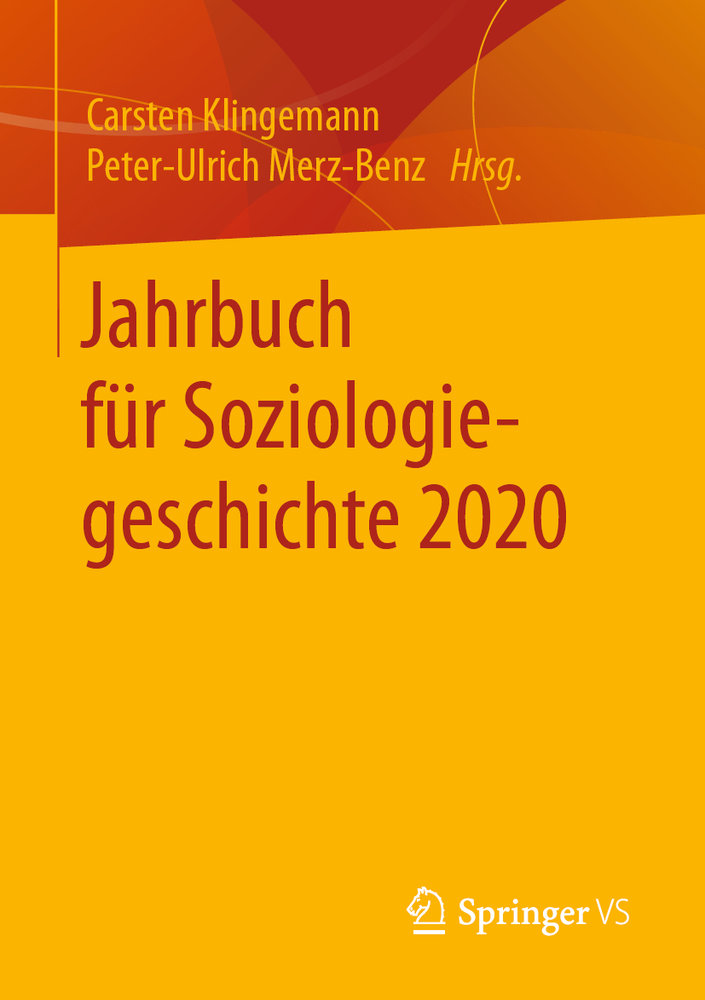 Jahrbuch für Soziologiegeschichte 2020