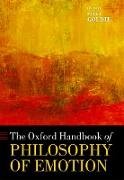 The Oxford Handbook of Philosophy of Emotion