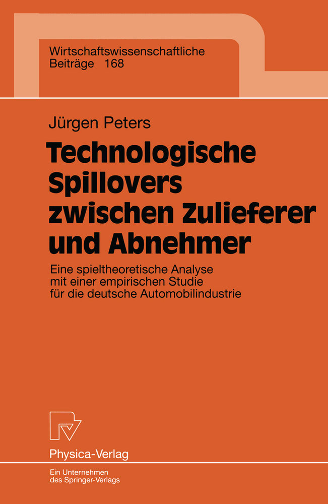 Technologische Spillovers zwischen Zulieferer und Abnehmer