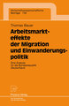 Arbeitsmarkteffekte der Migration und Einwanderungspolitik