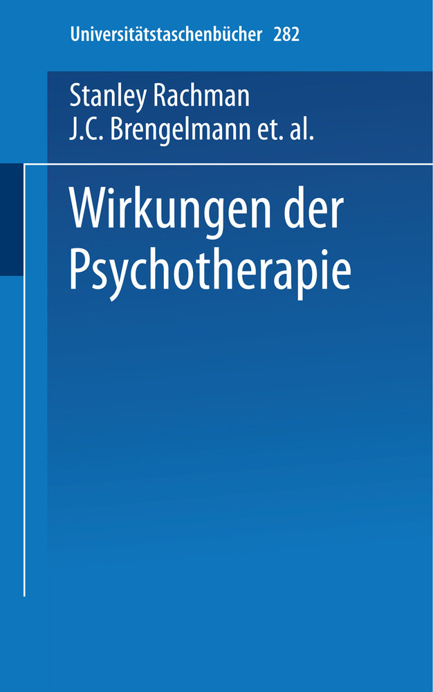 Wirkungen der Psychotherapie