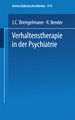 Verhaltenstherapie in der Psychiatrie