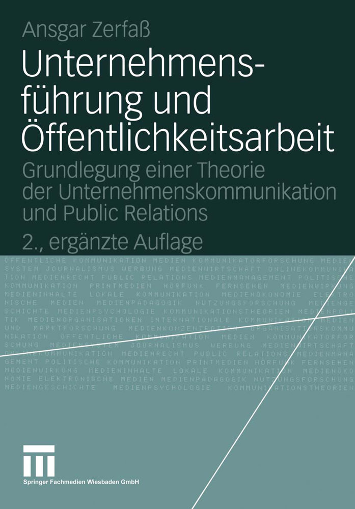 Unternehmensführung und Öffentlichkeitsarbeit