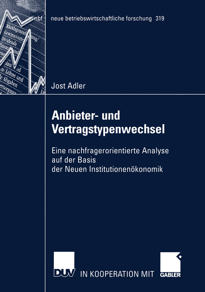 Anbieter- und Vertragstypenwechsel