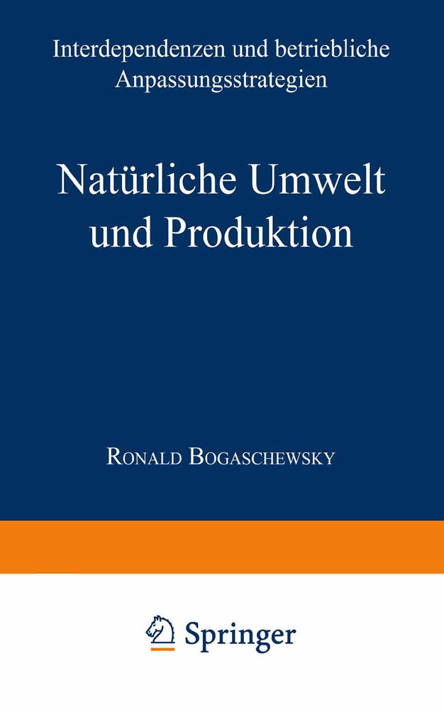 Natürliche Umwelt und Produktion