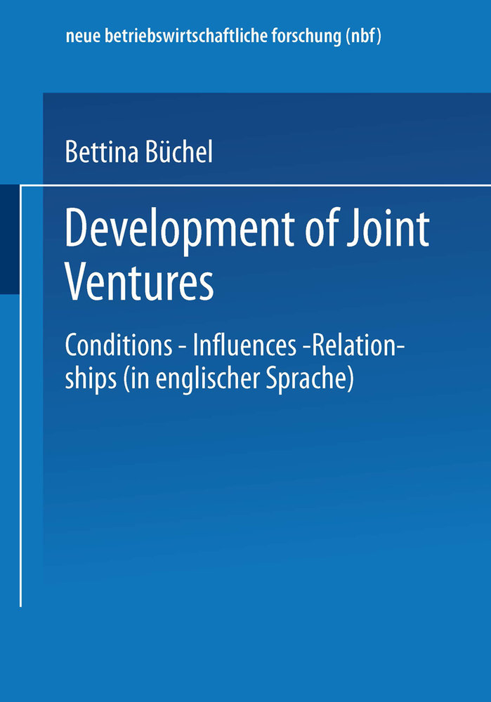 Development of Joint Ventures