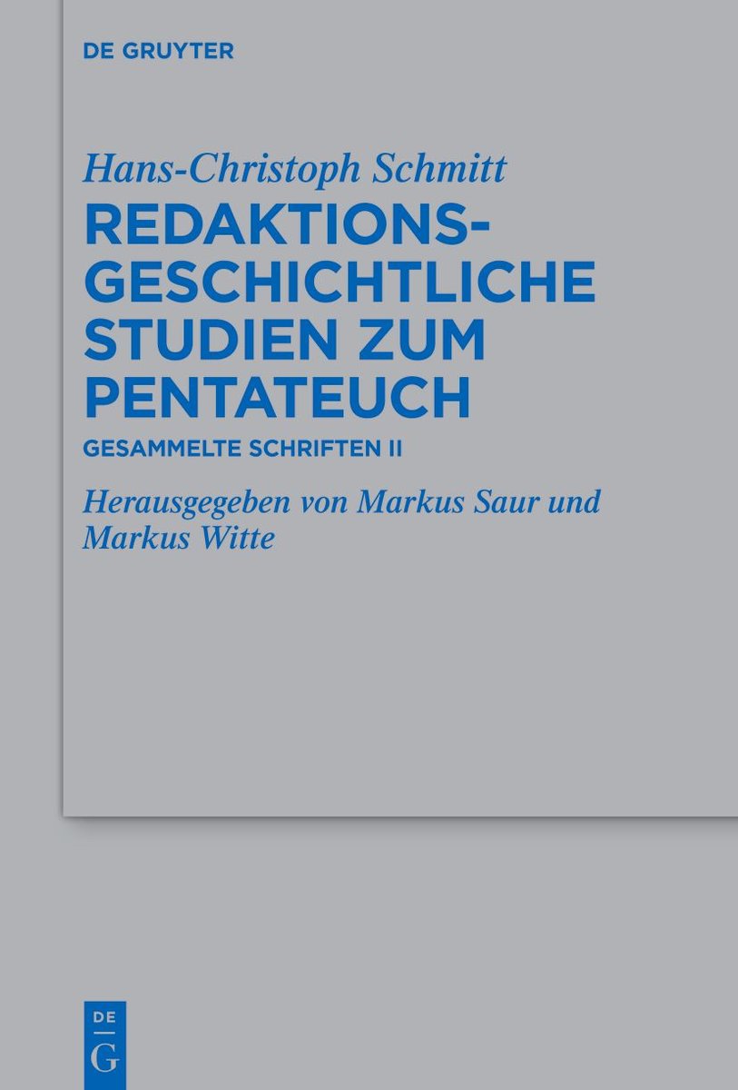 Redaktionsgeschichtliche Studien zum Pentateuch