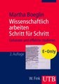 Wissenschaftlich arbeiten Schritt für Schritt