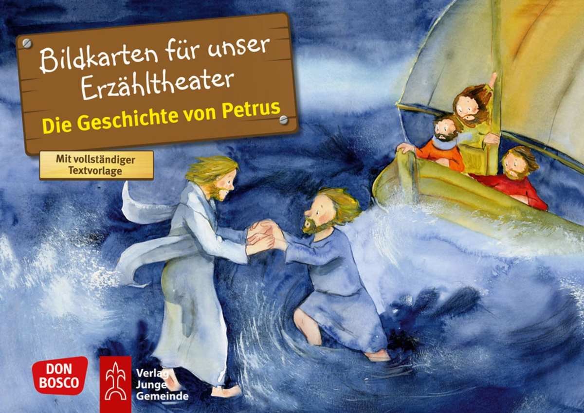 Die Geschichte von Petrus. Kamishibai Bildkartenset