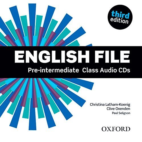 English File Pre-intermediate, 3rd ed., Class Audio CDs