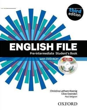 English File Pre-intermediate, 3rd ed., Student's Book with iTutor