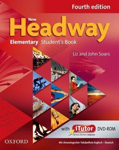 New Headway English Elementary, 4th ed. Student's Book with German Wordlist and iTutor DVD-ROM