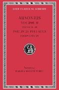 Ausonius, Volume II: Books 18-20. Paulinus Pellaeus: Eucharisticus