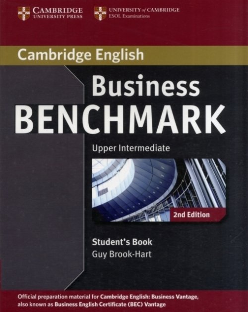 Vantage,　Book　Brook.　Upper-　Business　Business　2nd　Benchmark　intermediate,　Lesestoff　ed.,　Student's
