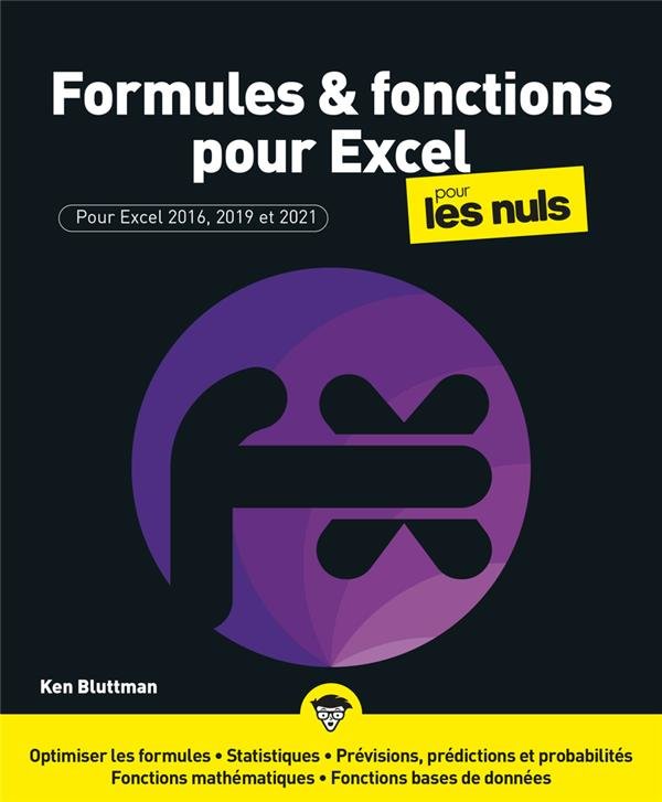 Formules & fonctions pour Excel pour les nuls