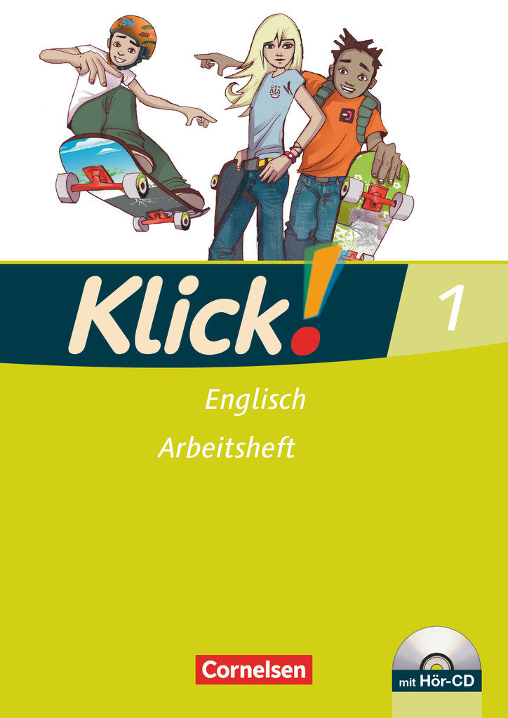 Klick! Englisch, Alle Bundesländer, Band 1: 5. Schuljahr, Arbeitsheft mit Hör-CD