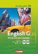 English G 21, Grundausgabe D, Band 4: 8. Schuljahr, Workbook mit CD-ROM (e-Workbook) und CD - Lehrkräftefassung