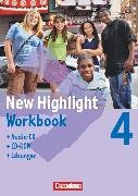 New Highlight, Allgemeine Ausgabe, Band 4: 8. Schuljahr, Workbook - Lehrkräftefassung (mit CD-ROM und Text-CD)