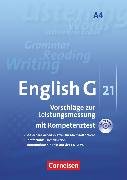 English G 21, Vorschläge zur Leistungsmessung - Ausgabe A, Band 4: 8. Schuljahr, Leistungsmessung, CD-Extra (CD-ROM und CD auf einem Datenträger), Inhaltlich identisch mit 978-3-06-031985-5