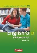 English G 21, Grundausgabe D/Erweiterte Ausgabe D, Band 6: 10. Schuljahr, Fördermaterial, Kopiervorlagen