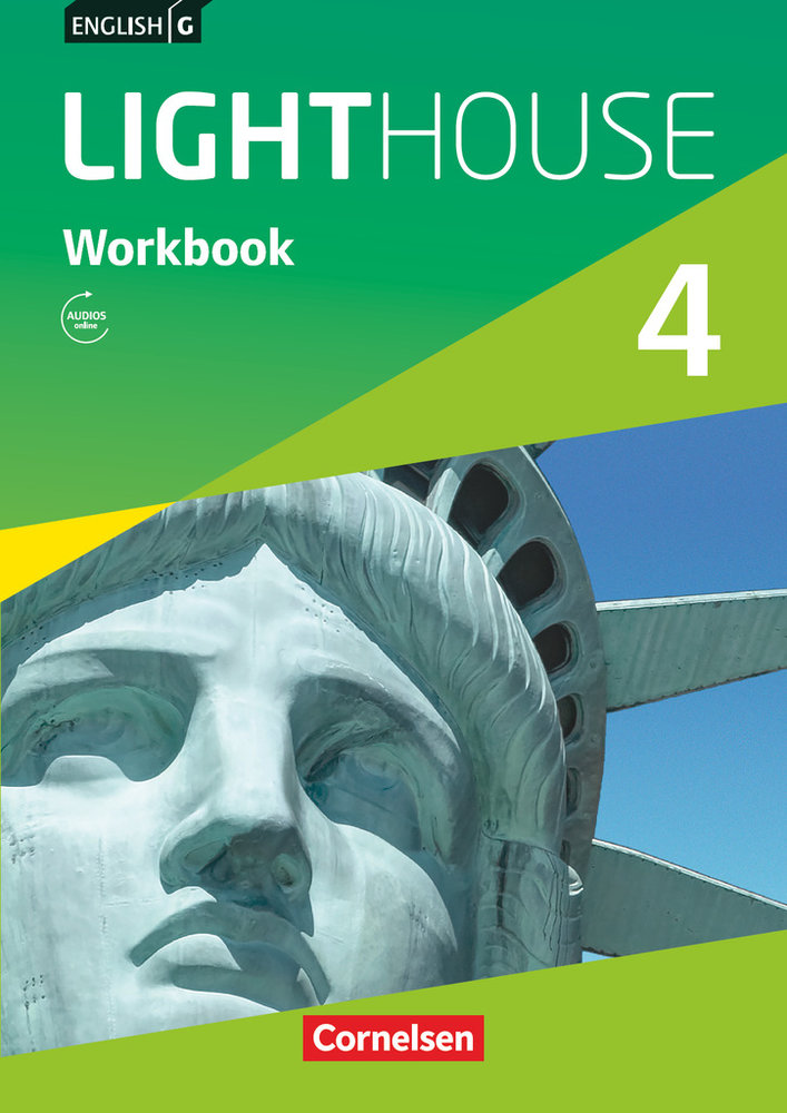 English G Lighthouse, Allgemeine Ausgabe, Band 4: 8. Schuljahr, Workbook mit Audios online