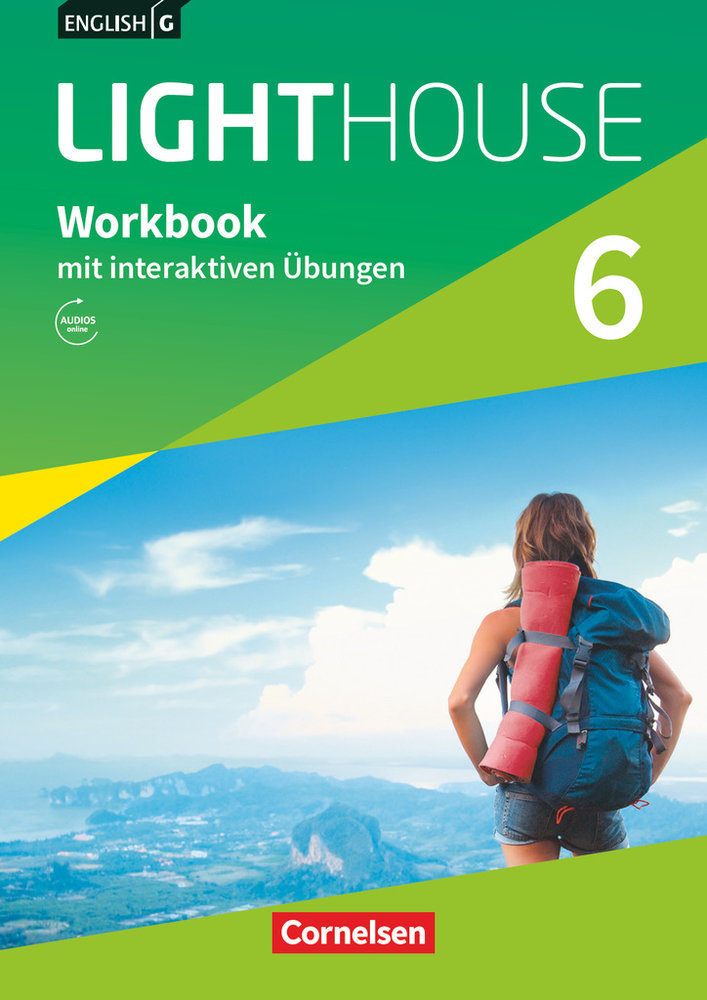 English G Lighthouse, Allgemeine Ausgabe, Band 6: 10. Schuljahr, Workbook mit interaktiven Übungen online, Mit Audios online