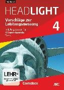 English G Headlight, Allgemeine Ausgabe, Band 4: 8. Schuljahr, Vorschläge zur Leistungsmessung, Mit Angeboten für differenzierende Tests, CD-Extra, Audio-Dateien auch als MP3