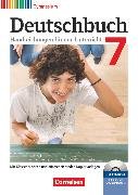 Deutschbuch Gymnasium, Zu Allgemeine Ausgabe - Hessen, Niedersachsen, Nordrhein-Westfalen, Rheinland-Pfalz, 7. Schuljahr, Handreichungen für den Unterricht, Kopiervorlagen und CD-ROM