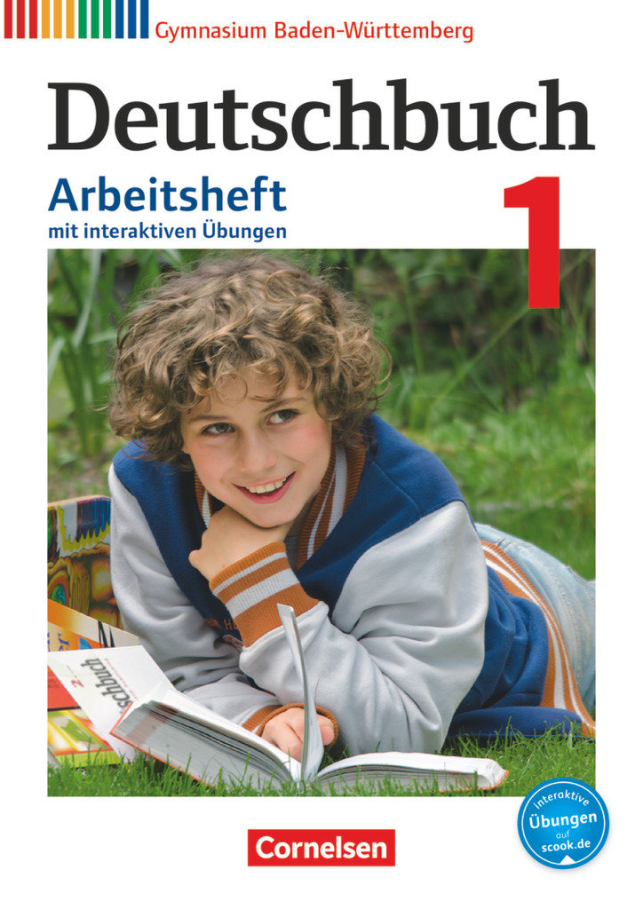 Deutschbuch Gymnasium, Baden-Württemberg - Bildungsplan 2016, Band 1: 5. Schuljahr, Arbeitsheft mit interaktiven Übungen online, Mit Lösungen