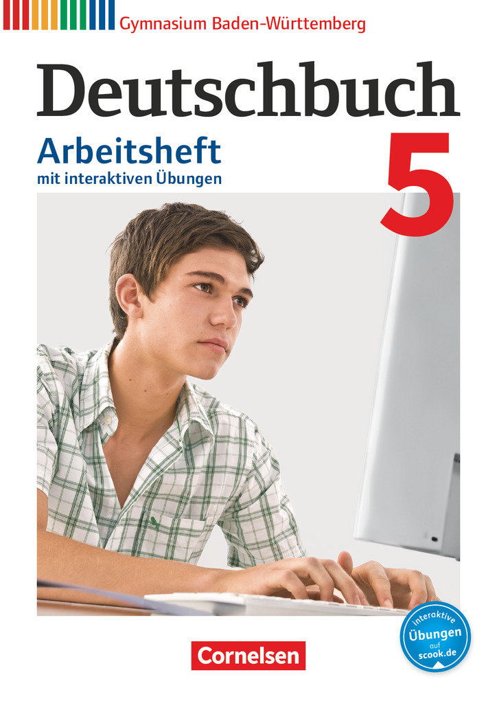 Deutschbuch Gymnasium, Baden-Württemberg - Bildungsplan 2016, Band 5: 9. Schuljahr, Arbeitsheft mit interaktiven Übungen online, Mit Lösungen