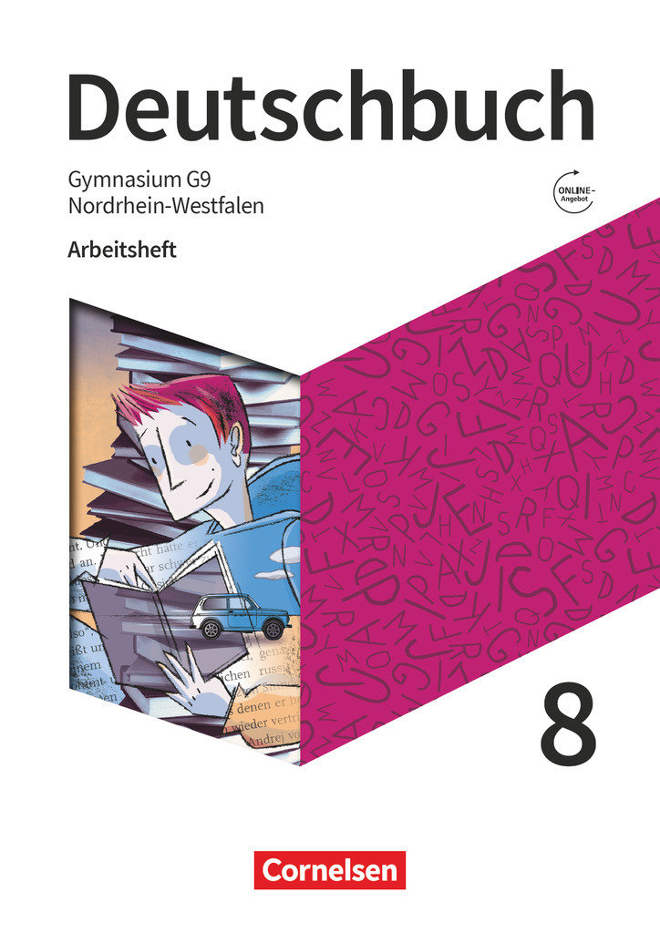 Deutschbuch Gymnasium, Nordrhein-Westfalen - Neue Ausgabe, 8. Schuljahr, Arbeitsheft mit Lösungen