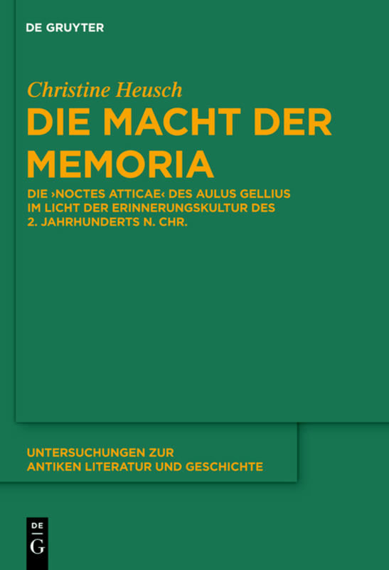 Die Macht der memoria