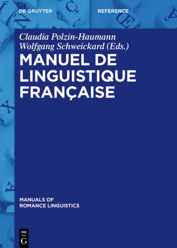 Manuel de linguistique française