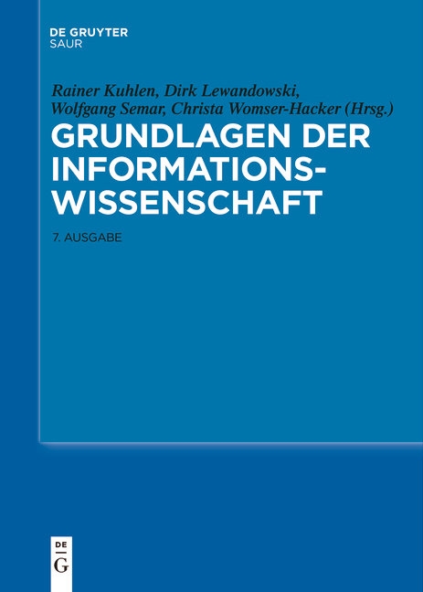 Grundlagen der Informationswissenschaft