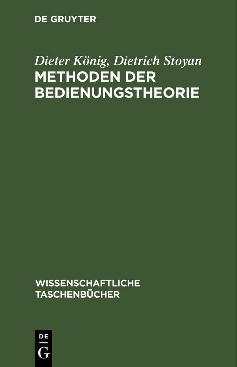 Methoden der Bedienungstheorie