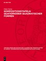 Kompositionstafeln quaternärer quadratischer Formen