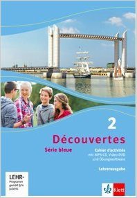 Découvertes bleue 2 LHzumCdA+MP3CD + Video-DVD und Übungssoftware