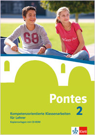 Pontes 2 Neu KV mit Lösungen + CD-R KompetenzorienteKlassenarbeiten für Lehrer