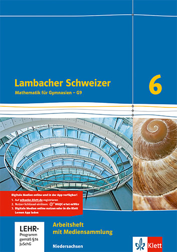 Lambacher Schweizer. Arbeitsheft plus Lösungsheft und Lernsoftware 6. Schuljahr. Niedersachsen G9