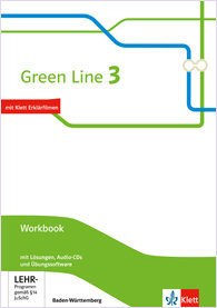 Green Line 3 Workbook+Lösungen 2 AudioCDs und Übungssoftware, BW ab 2016